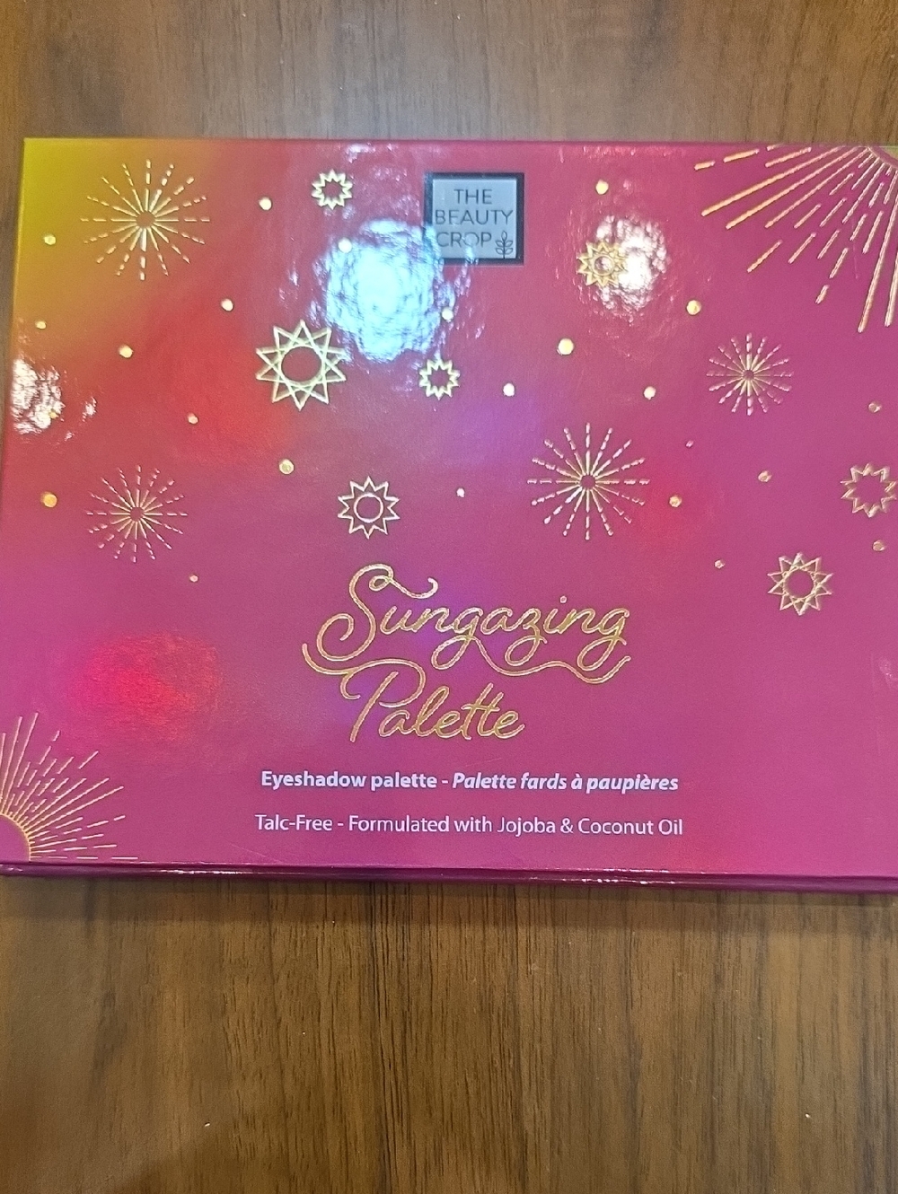 The Beauty Crop Sungazing Palette - Pink with Gold Accents